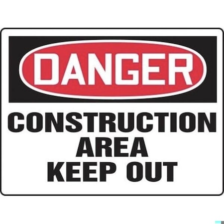 Accuform BIGSIGNS OSHA DANGER SAFETY SIGN MCRT012VS MCRT012VS